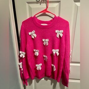 Lilly Pulitzer NWOT Zarie Bow Sweater
